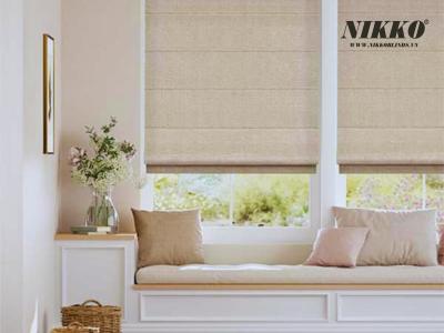 Rèm roman mang vẻ đẹp tinh tế cho không gian